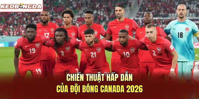 Chiến thuật hấp dẫn của đội bóng Canada 2026