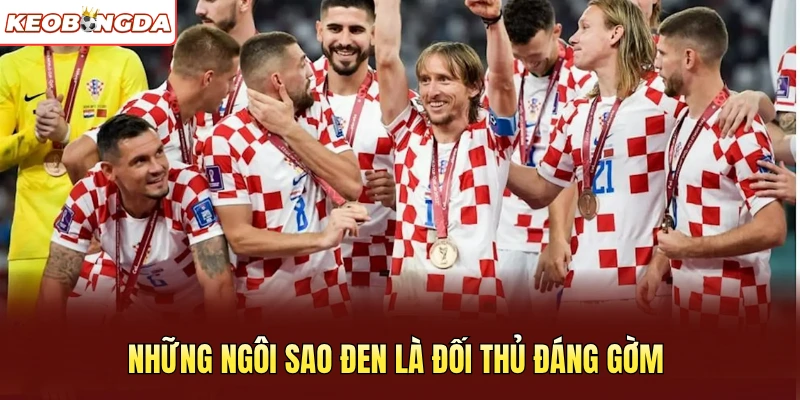 Những ngôi sao đen là đối thủ đáng gờm